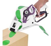 Applicatore di etichette portatile con rullo per una facile applicazione su vari contenitori e scatole