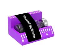 Applicatore di etichette riutilizzabile preciso per flaconi da 3 ml e 10 ml, pratico dispositivo di etichettatura per barattoli cosmetici, contenitori per olio, artigianato fai da te, forniture per