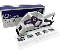 Applicatore di etichette tenuto in mano, macchina applicatore di etichette veloce/Risparmia tempo e fatica/Applicatore di codici a barre portatile, Bottiglia piatta quadrata rotonda per scatola