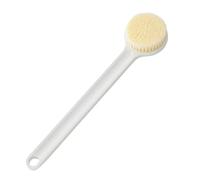 Applicatore di lozione per applicatore di crema posteriore spugna manico lungo scrubber a spazzola da bagno per bagno lozione per il corpo 29,5 * 8,5 cm beige, manico lungo lo scrubber