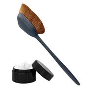 Applicatore di lozione per la schiena, applicatore per crema per la schiena, pennello per il trucco del corpo, per abbronzare, contornare, idratare, fondotinta liquido, lucidante, copertura delle