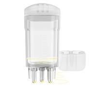 Applicatore di olio per capelli, 2 x 3 x 6 cm, dispenser per olio per cuoio capelluto, facile da usare, compatto e portatile, con tutti i tipi di capelli, strumento per la cura personale per giovani