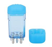 Applicatore di Olio per Capelli, Applicatore di Olio per Cuoio Capelluto Applicatore per Cuoio Capelluto Pettine da 8 Ml Capacità Trasparente Vuoto per Capelli (Blu chiaro)