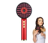 Applicatore di olio per capelli,Massaggiatore del capello con applicatore di olio per capelli,Pettine multifunzione - Pettine massaggiatore elettrico a 3 modalità, pennello applicatore per capelli