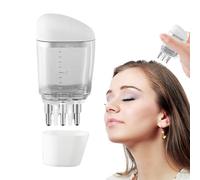 Applicatore di olio per capelli, massaggiatore elettrico per cuoio capelluto, dispenser portatile di olio liquido con guida a rullo, applicatore per oliatura dei capelli del cuoio capelluto sensibile