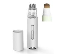 Applicatore di olio per capelli per applicare il siero di trattamento medicato minoxidil, flacone vuoto applicatore di gel per capelli con olio per capelli (bianco)