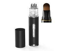 Applicatore di olio per capelli per applicare il siero di trattamento medicato minoxidil, flacone vuoto applicatore di gel per capelli con olio per capelli (nero)