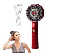 Applicatore di olio per capelluto - Applicatore dispenser di olio per capelli - Spazzola vibrante impermeabile pettine per la cura personale unisex portatile