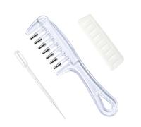 Applicatore di olio per cuoio capelluto, pettine per la consegna di liquidi | Pettine per capelli e cuoio capelluto, dispenser di liquidi per una facile applicazione, denti larghi, punte per massaggi