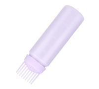 Applicatore di pagine da colorare per capelli, bottiglia di applicazione dell'olio per capelli - bottiglia portatile per pettine per capelluto vuoto - strumento di controllo preciso per shampoo a