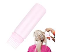 Applicatore di pagine da colorare per capelli, bottiglia di applicazione dell'olio per capelli - bottiglia portatile per pettine per capelluto vuoto - strumento di controllo preciso per shampoo a