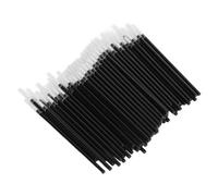 Applicatore di Pennelli per Eyeliner Neri 100 Pezzi, Bacchette per Occhi, Cosmetici per Eyeliner, Matite per Labbra, Strumento per Trucco con Contenitore, Pennello per Capelli