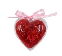 Applicatore di polvere per corpo, soffio di polvere per bambini,Piumino da cipria forma di cuore - Piumino per cipria pelo lungo, Piumino per cipria per corpo, Piumino per cipria per corpo da d