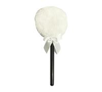 Applicatore di polvere per il corpo a forma di lecca-lecca con manico per il corpo morbido strumento di trucco per viso e lecca-lecca applicatore strumento di trucco per il viso