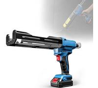 Applicatore di resina epossidica bicomponente a batteria da 20 V efficiente, pistola automatica elettrica a doppia cartuccia per sigillante adesivo, per piastrelle, pareti, resina epossidica e lavori