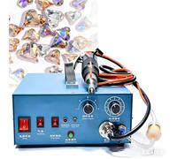 Applicatore di strass Hot Fix con bacchetta per incastonare perline e perle, design compatto per artigianato e creazione di gioielli