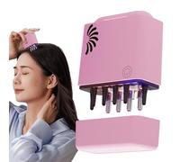 Applicatore elettrico per olio per capelli,Applicatore elettrico per olio per capelli, applicatore per oliare i capelli, Pettine per massaggio alla testa con vibrazione elettrica, spazzola per massagg