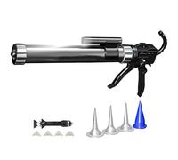 Applicatore ergonomico in silicone e acrilico con cartucce a pressione regolabili per calafataggio di progetti industriali