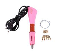 Applicatore Hotfix a Riscaldamento Rapido con Spina Europea per Strass, Applicatore di Strass per Abbellire e Decorare Gioielli e Accessori per Abbigliamento (Rosso)
