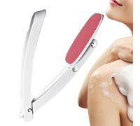 Applicatore lozione, applicatore idratante per la schiena, applicatore di crema solare di oli, per il bagno per uomini e donne, purificatore per la schiena per auto-applicazione e idrato, rosa