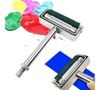 Applicatore Manuale Inchiostro for Prova Manuale, Larghezza Stampa 70 mm | Rullo anilox e rullo in gomma, ruota sviluppo colore, strumento prova degli inchiostri for la produzione(120 line)