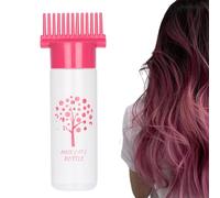 Applicatore per bottiglie per pettine - Pettine per bottiglie per capelli da 180 ml,Applicatore per bottiglie per tintura per capelli, acqua, liquido, olio, pettine a s, prodotti per la colorazione