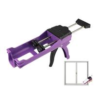 Applicatore per calafataggio manuale - Strumento per calafataggio a doppio tubo wireless, supporto a prova di perdite | Pistola sigillante durevole per miglioramento domestico, costruzione