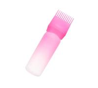 Applicatore per capelli da 6 once con pettine - Tintura per radice professionale e flacone di trattamento | Contenitore per miscelazione shampoo riutilizzabile con di misurazione, tinto per una