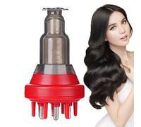 Applicatore per cuoio capelluto - flacone applicatore radice per capelli - leggero e impermeabile IPX7 massaggiatore olio per capelli con palla rollerball contro la caduta dei capelli Pologmase
