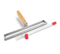 Applicatore per film bagnato, rivestimento in acciaio inox per misurare la potenza di nascondere la vernice, larghezza 200 mm con gambo manuale