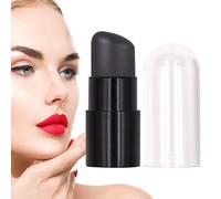 Applicatore per labbra in silicone | applicatore riutilizzabile a testa tonda | spazzola per la cura delle labbra da viaggio | per donne e ragazze cosmetici casalinghi rossetto ombretto contorno viso