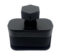 Applicatore Per Lucidatura Pneumatici - Spugna Portatile In ABS Ad Alta Densità Da 16 Cm | Applicatore Con Impugnatura Protettiva Con Cappuccio Grande | Uso Per I Dettagli Della Ceretta Per L