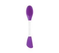 Applicatore per maschere, Detergente esfoliante in silicone a doppia testa. Pennello for Maschera Portatile Multicolor 14,5x3cm