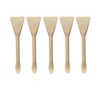 Applicatore per maschere, Pennello for spatola for maschera facciale 25 pezzi Strumento for il trucco for la cura della pelle multicolore in silicone(Khaki)