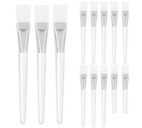 Applicatore per maschere, Set di pennelli for maschera multicolore 3/5/15 pezzi Strumenti fai da te portatili for donne/./estetista(Transparent 15pcs)