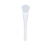 Applicatore per maschere, Silicone riutilizzabile 2in1 spazzola for pulizia manuale maschera applicatore spatola portatile multicolore(White A)