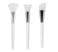 Applicatore per maschere, Spatola for pennello for maschera facciale in silicone morbido riutilizzabile portatile Multicolor 3/4 pezzi(Mix 3pcs)