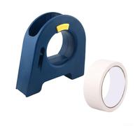 Applicatore per nastro da pavimento con taglierina in metallo e rullo di plastica per un'applicazione sicura del nastro su varie superfici (2 pezzi)