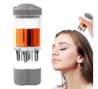 Applicatore per olio per capelli-2 Set Cuor capelluto Applicatore | Pennie di capelli facili da indossare | Massaggio per capelli in acciaio inossidabile pettine adatto per la crescita dei capelli e i