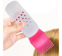 Applicatore per olio per capelli - applicatore a pettine per olio per capelli, spazzola applicatore per bottiglie, bottiglia per applicatore per capelli, spazzola per capelli, pettine per olio per