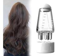 Applicatore per olio per capelli, applicatore per capelli e cuoio capelluto, dispenser portatile per olio liquido, pettine per radici, pettine, pettine per massaggi del cuoio capelluto, mini strumento