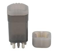 Applicatore per Olio per Capelli, capacità 8 Ml Trasparente Applicatore per Olio per Cuoio Capelluto Vuoto Applicatore per Cuoio Capelluto Bottiglia a Rullo Applicatore per Cuoio