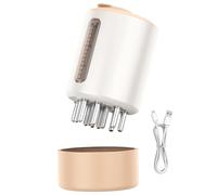 Applicatore per olio per capelli con olio chiaro rossa 15 ml Capacità del cuoio capelluto Portante ricaricabile per il careoiling in crescita