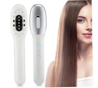 Applicatore per olio per capelli da 1 pc con massaggiatore di cuoio capelluto elettrico micro-corrente leggera rossa e blu per la crescita dei capelli