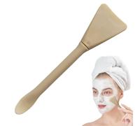 Applicatore per pennelli per il viso, spatola a doppia testa per la cura della pelle, applicatore riutilizzabile per coprire l'argilla, strumenti multifunzionali, strumento flessibile per la cura