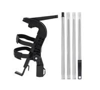 Applicatore per polvere di vespe con lunga portata, adattatore per asta di estensione per bombolette spray, a lungo raggio, supporto regolabile per polvere di vespa, vernice, detergente per finestre