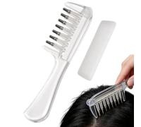 Applicatore Per Radici Dei Capelli Con Pettine Massaggiante E Rullo | Strumento Con Pettine E Rullo Per Applicare Olio Su Radici E Attaccatura, Ideale Per La Cura Quotidiana Dei Capelli.