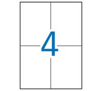 Applicatore permanente etichetta rossa 105,0 x 148,0 mm 20 nebbie NEW