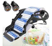 Applicatore portatile di etichette con codice a barre con batterie ricaricabili, per un'etichettatura efficiente degli adesivi in logistica, magazzini e supermercati