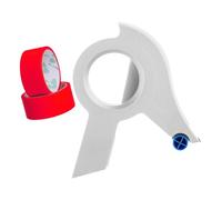 Applicatore professionale per nastro sigillante per malta per precisioni senza sforzo in casa e commerciale Spac gap Filler